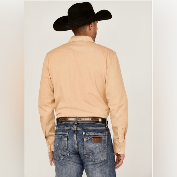 NWT KIMES RANCH james western snap western shirt long sleeve SIZE LARGE! - Picture 3 of 5